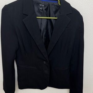 Apt. 9 Women's Classic Black Suit Jacket